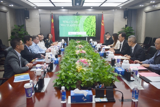 英美資源集團(tuán)首席技術(shù)官、作物營養(yǎng)全球總裁到訪中農(nóng)集團(tuán)，共商新型肥料戰(zhàn)略合作